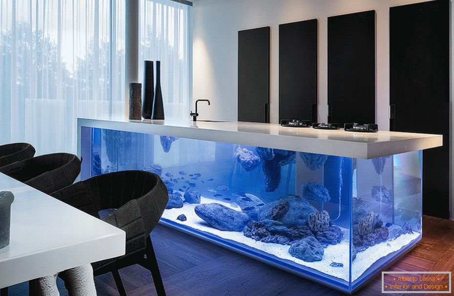 Mesa de aquário