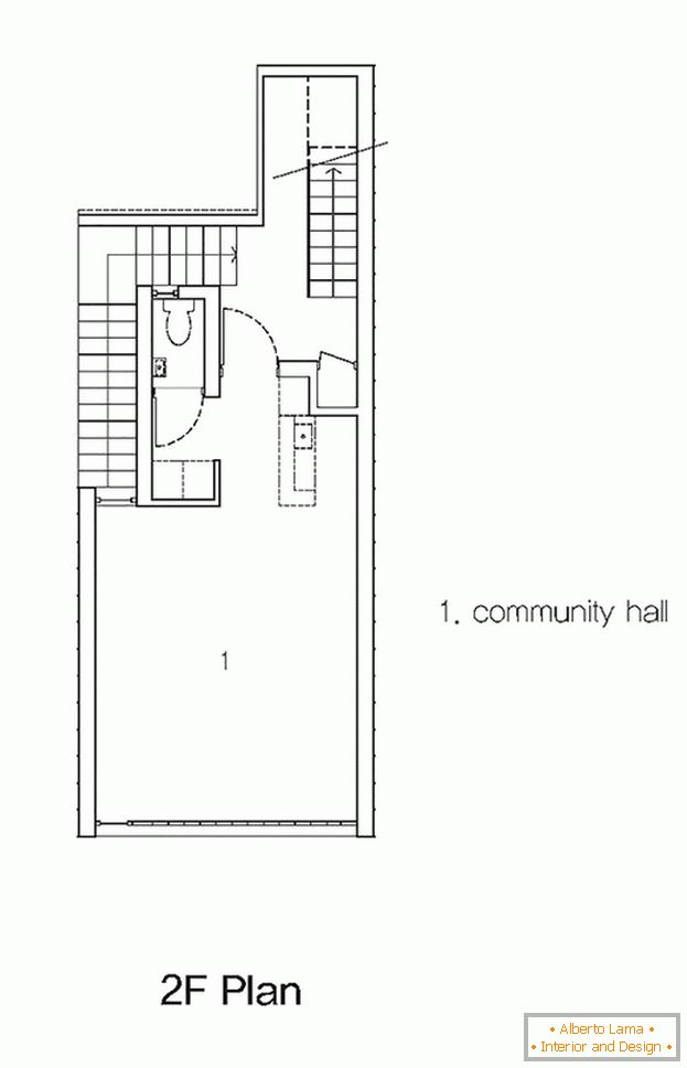 O layout de uma casa compacta - фото 2