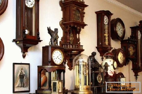 relógio de parede vintage, foto 38