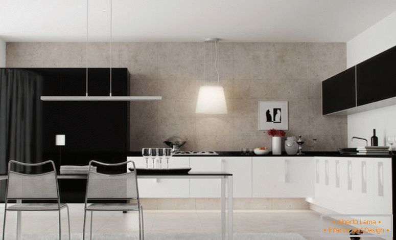 preto-cozinha-armário-design-preto-branco-cozinha-armário-design