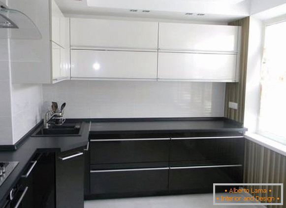 Cozinha preto e branco, foto 1