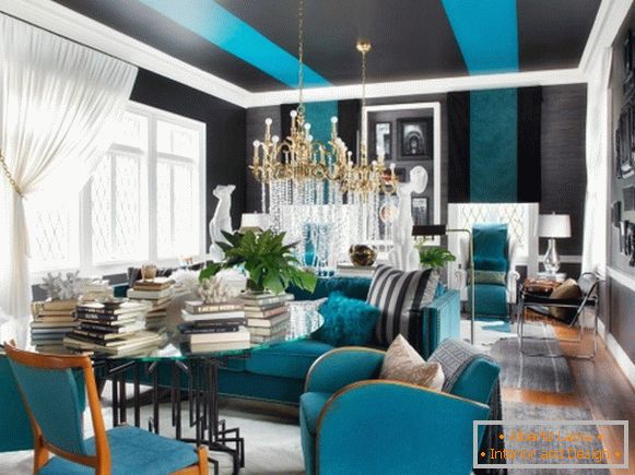 Design de luxo sala de estar 2015 anos