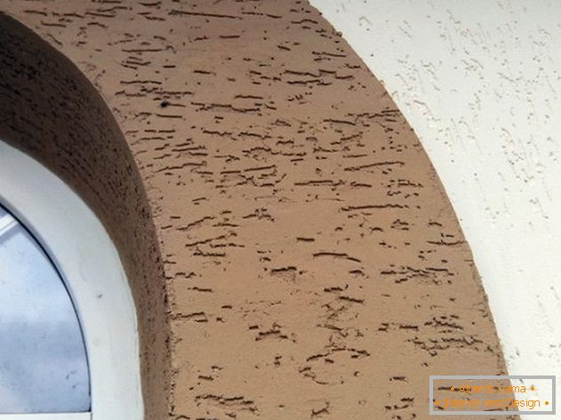 fachada decorativa reboco casca de besouro construção e reparação