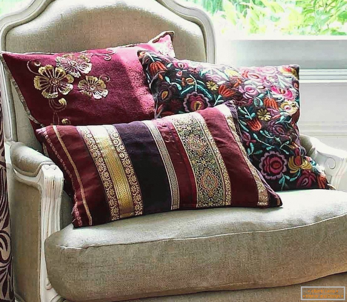 Almofadas decorativas с вышивкой 