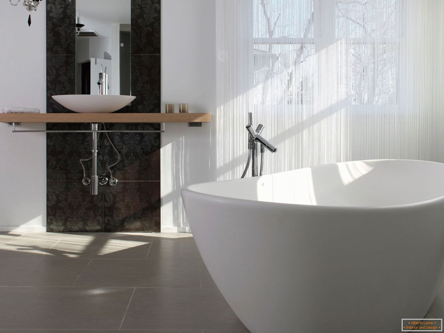 Luxo e simplicidade no design do banheiro