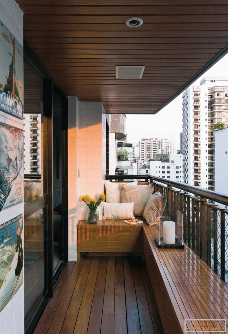 Design de varandas fora e dentro: top-100 fotos de idéias
