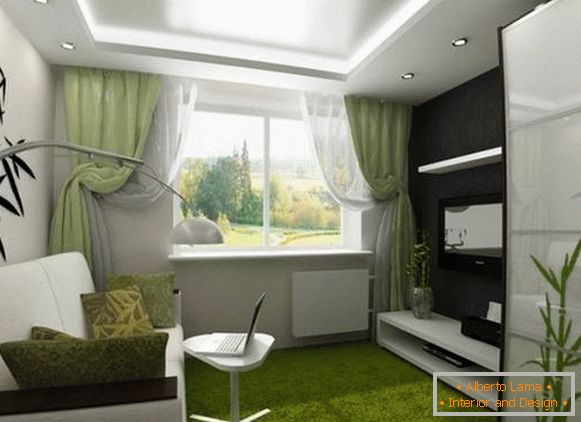 design de interiores de um apartamento de dois quartos, foto 18