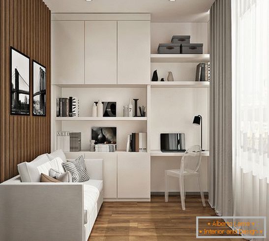 design de interiores de um apartamento de dois quartos, foto 9
