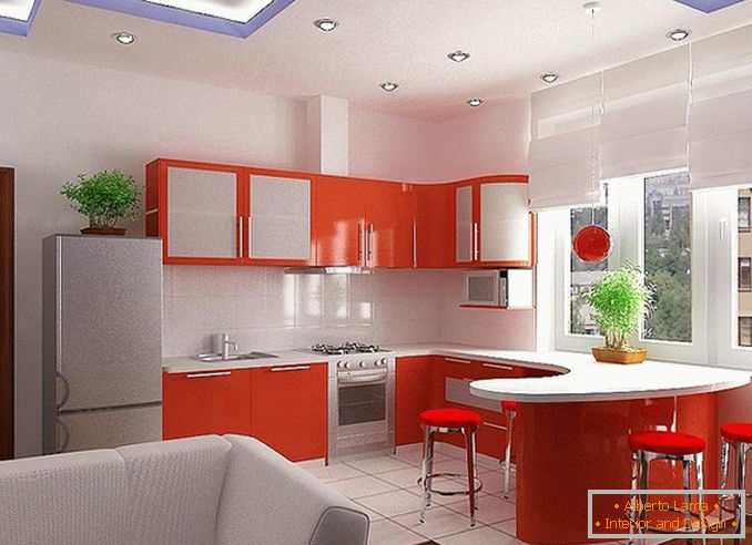 Estúdio de design de interiores de cozinha