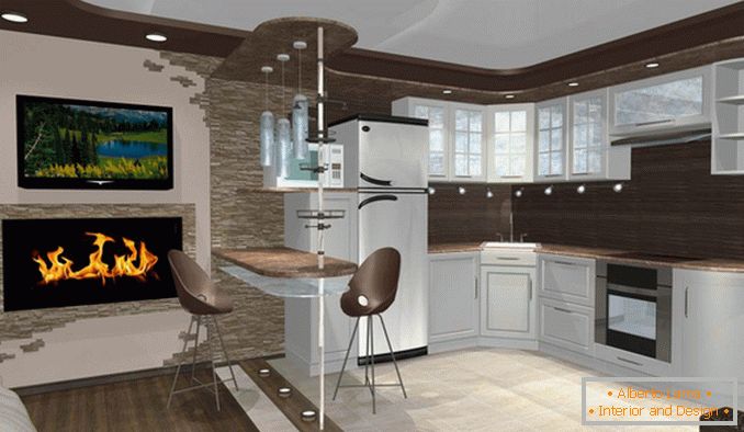 Estúdio de design de interiores de cozinha фото 2