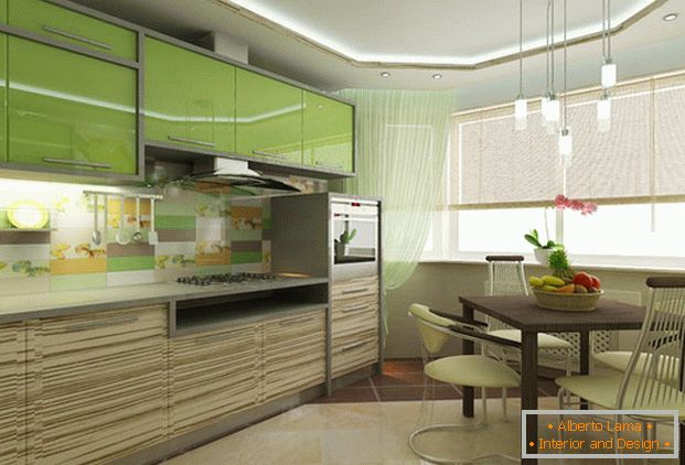 design de cozinha moderna фото