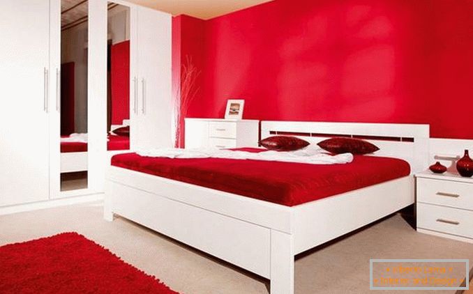 design de quarto vermelho, foto 12