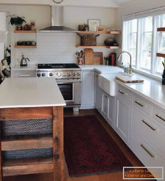 design de cozinha em casa, foto 32
