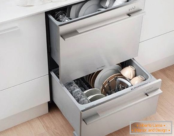 Máquina de lavar louça com duas gavetas