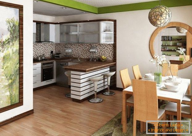 cozinha cozinha design em uma casa particularфото