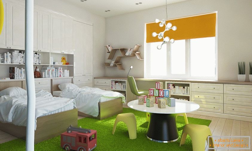 Design de interiores para crianças