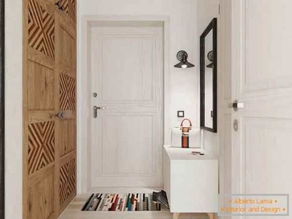 design de corredor em uma casa privada foto, foto 38