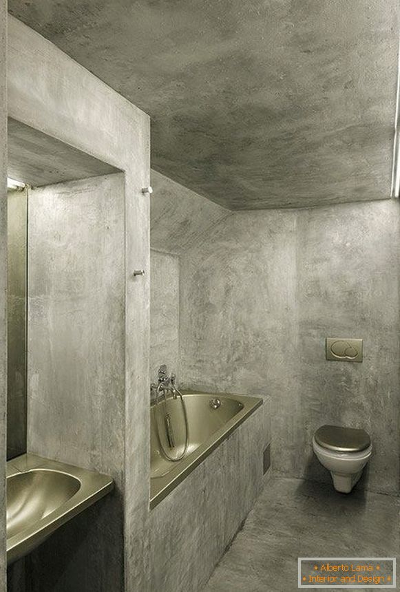 Design de uma pequena casa de banho