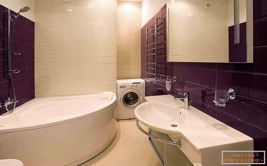 Casa de banho lilás