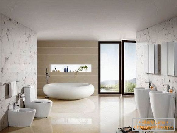 design de banheiro com vaso sanitário, foto 41