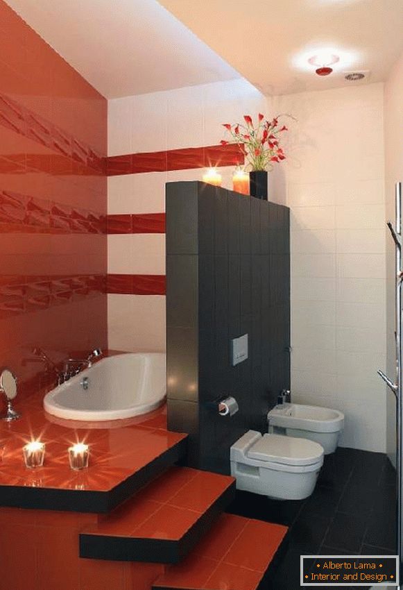 design de uma casa de banho com sanita e máquina de lavar roupa, foto 44