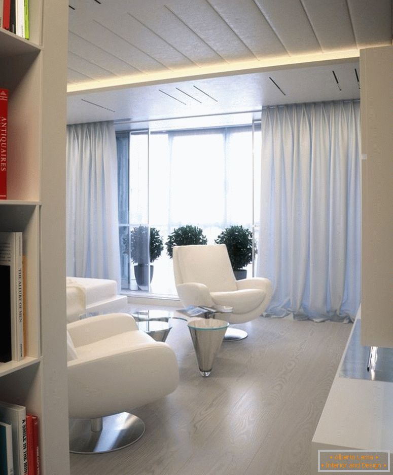 alexander-lysak-visualização-espelhado-salão-cortinas-branco-sala de estar