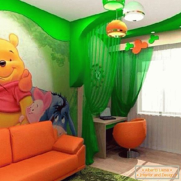 Papéis de parede da Disney para um quarto de crianças, foto 39