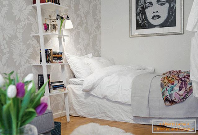 Sleeper em um pequeno apartamento em Gotemburgo