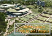 Plano geral de Wimbledon do arquiteto Grimshaw