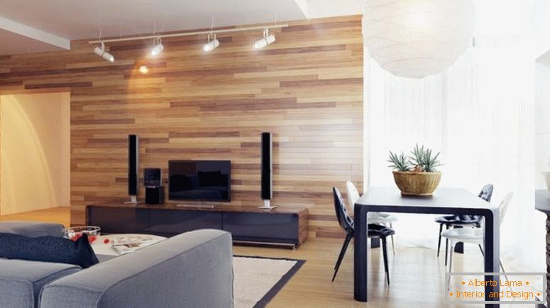 sofá-conjunto-para-sala-de-estar-sala-de-estar-com-paredes de madeira