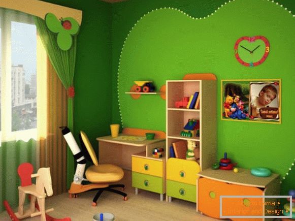 interior de um quarto das crianças para uma menina 3 лет фото