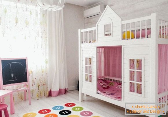 design de um quarto das crianças para uma menina Photo interiors