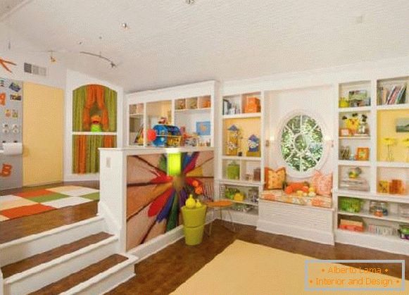 interiores de quartos infantis para duas crianças de diferentes sexos, foto 25