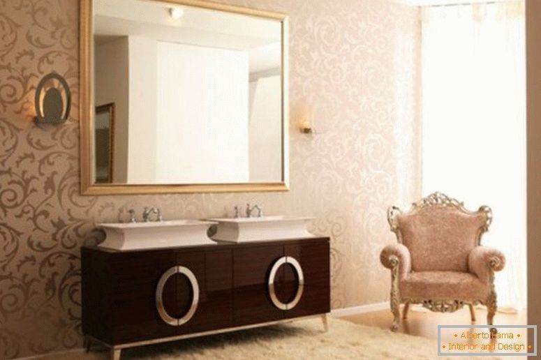moderno-clássico-mobília-banheiro-interior