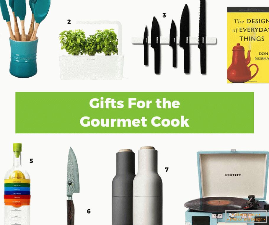 Ideias de presentes interessantes para cozinheiros gourmet