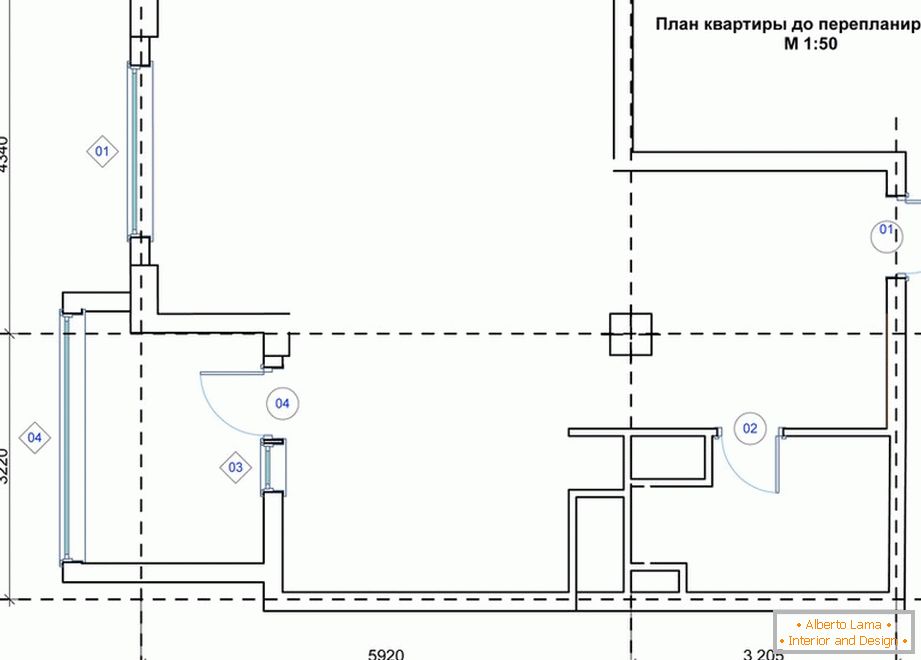 Layout маленькой квартиры