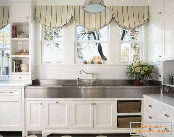 lindas cortinas na cozinha, foto 1