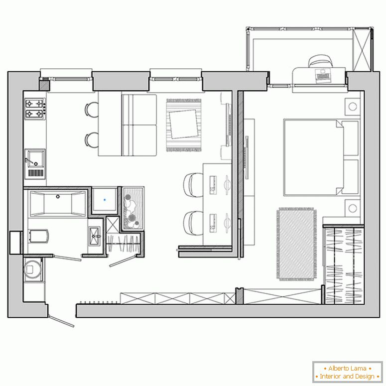 Planoировка маленькой квартиры