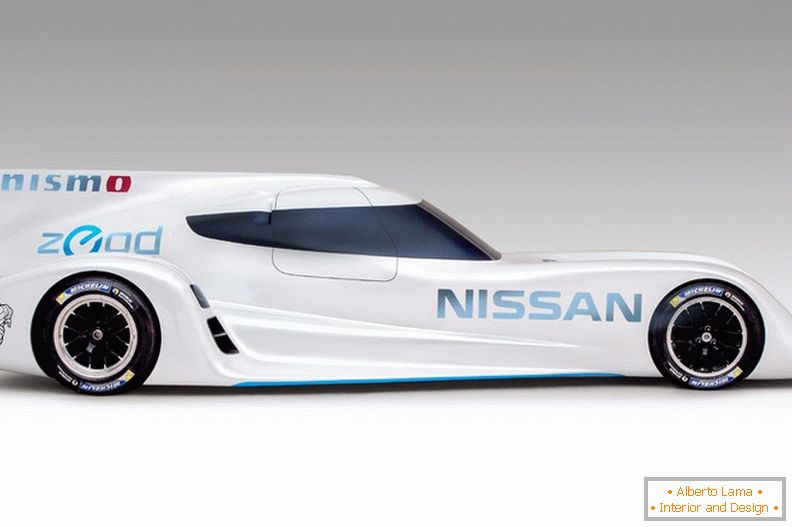Conceito de corridas de carros elétricos ZEOD RC da Nissan
