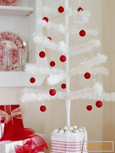 árvore de Natal simples-e-elegante-decoração