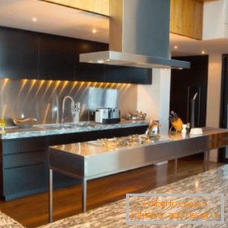 Cozinha moderna - foto dos melhores desenhos de interiores