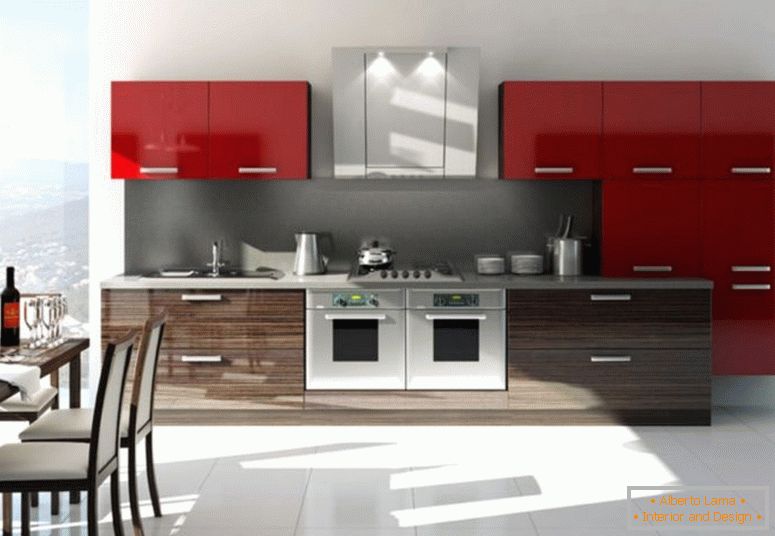 Cozinha moderna - foto dos melhores desenhos de interiores