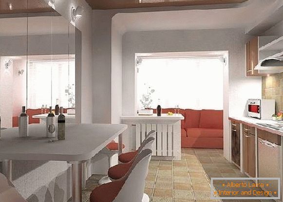 cozinha design com varanda de 12 m², foto 21
