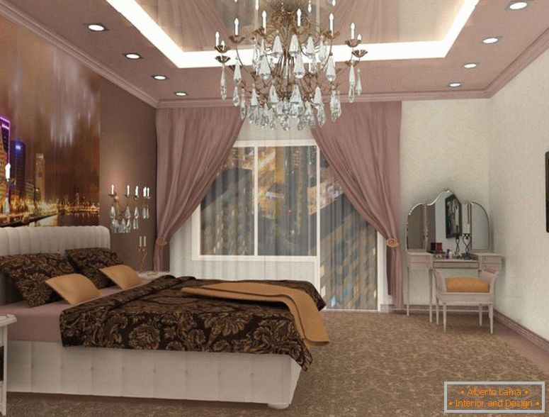 design luxuoso para quartos espaçosos