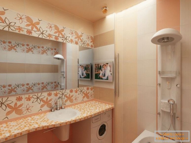 Banheiro pequeno 3 m²: 70 fotos, idéias para lay-out e