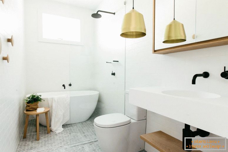 Banheiro pequeno 3 m²: 70 fotos, idéias para lay-out e