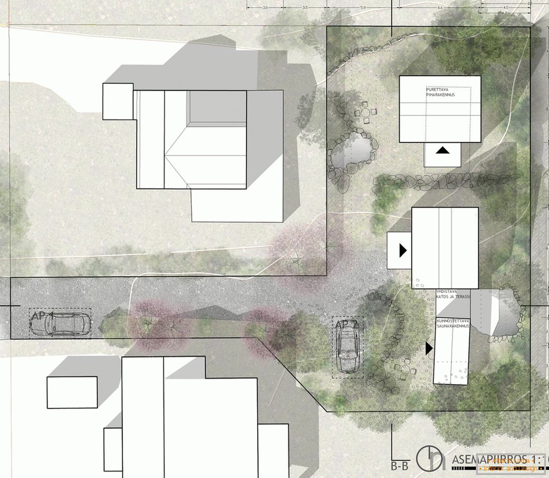 Planejando um terreno com pequenas casas