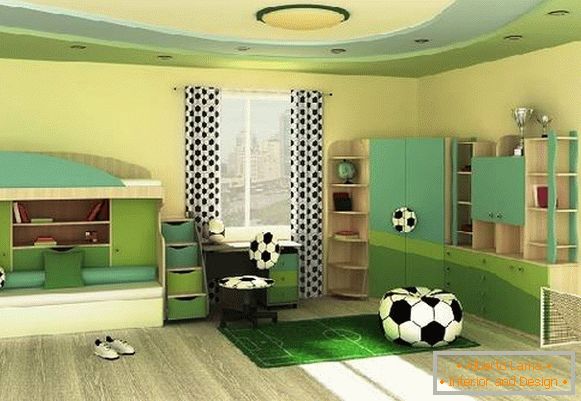 móveis para quarto de crianças para um garoto adolescente, foto 13