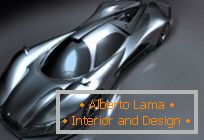 Mercedes SL GTR - um carro conceito do designer Mark Khostler