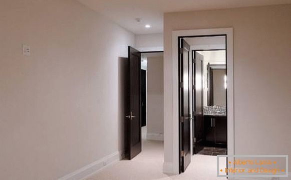 Como combinar portas e pisos no interior - foto